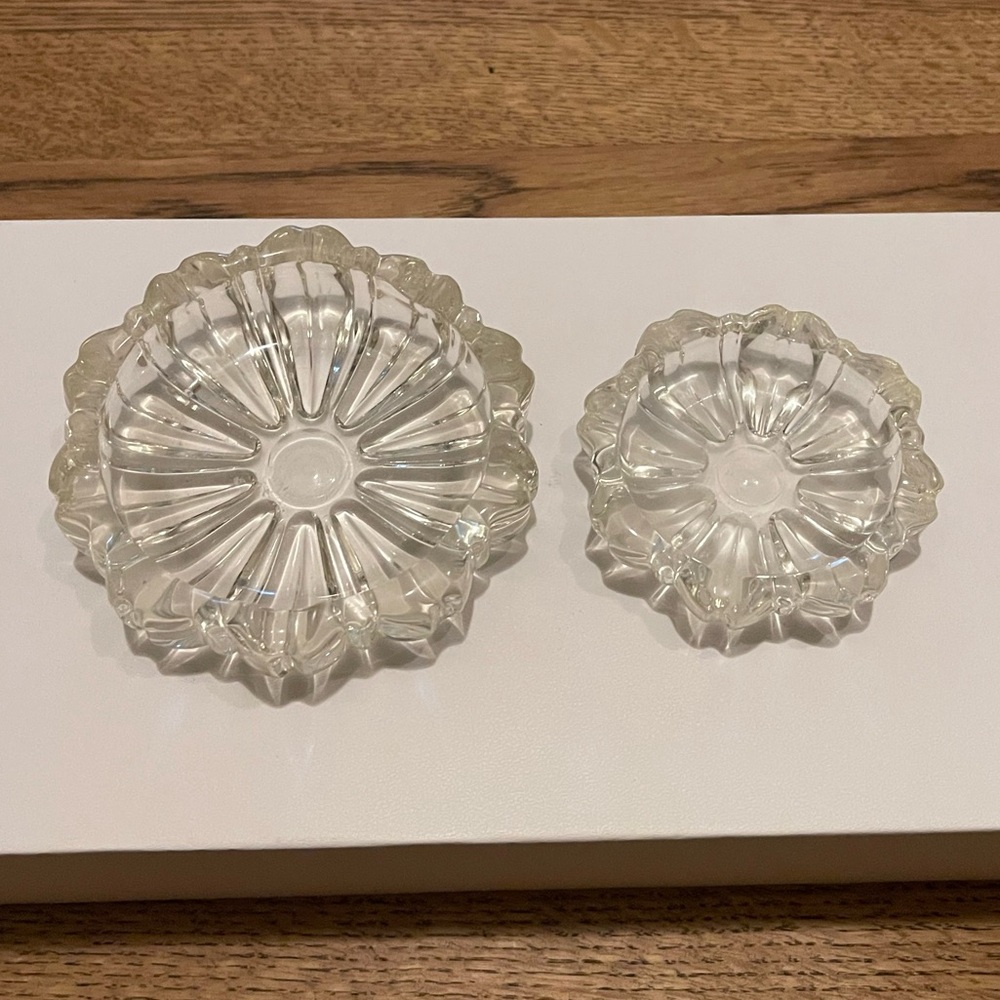 Vintage Glass Ash Trays